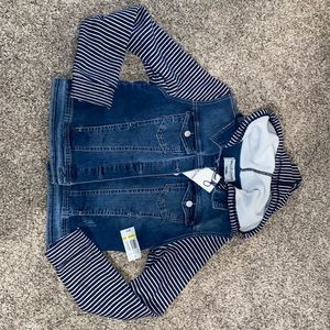Wall Flower denim jacket. Size M